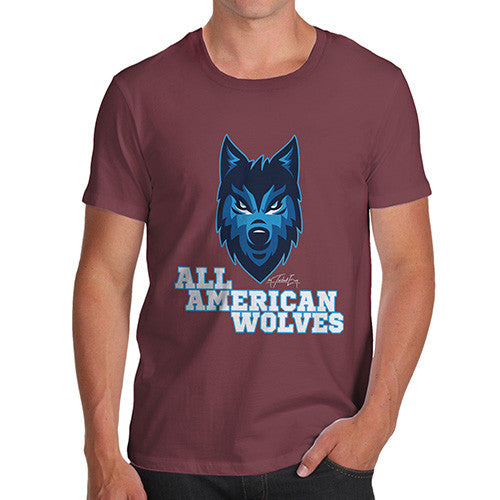 All American Wolves Men's T-Shirt