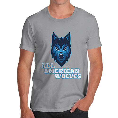 All American Wolves Men's T-Shirt