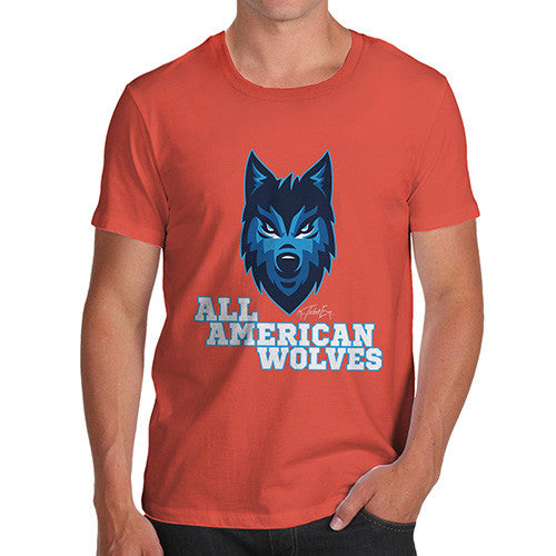 All American Wolves Men's T-Shirt