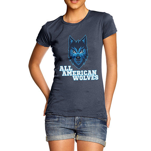 All American Wolves Women's T-Shirt 