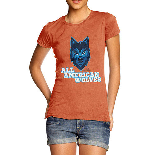 All American Wolves Women's T-Shirt 