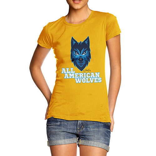 All American Wolves Women's T-Shirt 