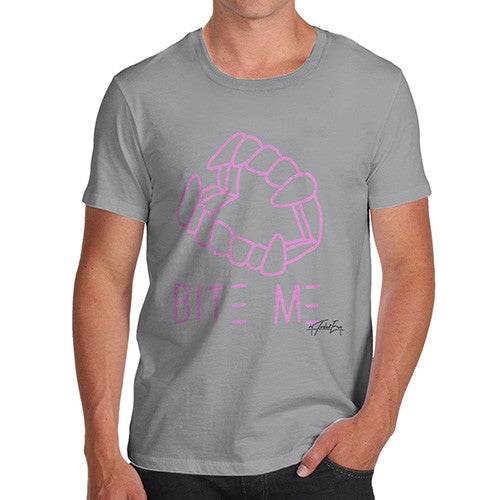 Bite Me Pink Men's T-Shirt