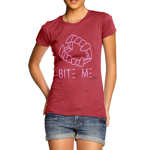 Bite Me Pink Women's T-Shirt 