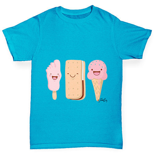 Ice Creams Boy's T-Shirt