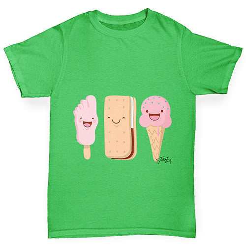 Ice Creams Boy's T-Shirt