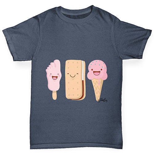 Ice Creams Boy's T-Shirt