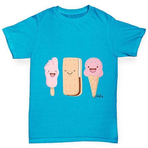 Ice Creams Girl's T-Shirt 