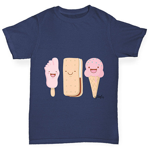 Ice Creams Girl's T-Shirt 