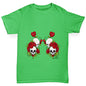 Skulls And Roses Girl's T-Shirt 