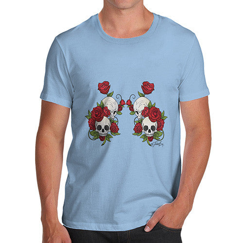 Skulls And Roses Men's T-Shirt