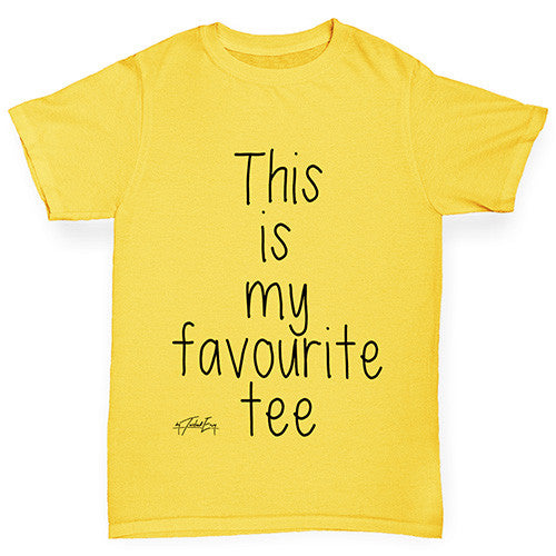 Favourite Tee Boy's T-Shirt