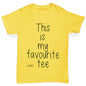 Favourite Tee Girl's T-Shirt 