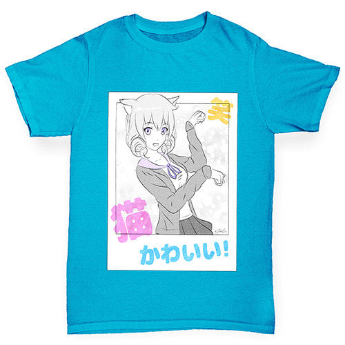 Anime Japanese Selfie Boy's T-Shirt