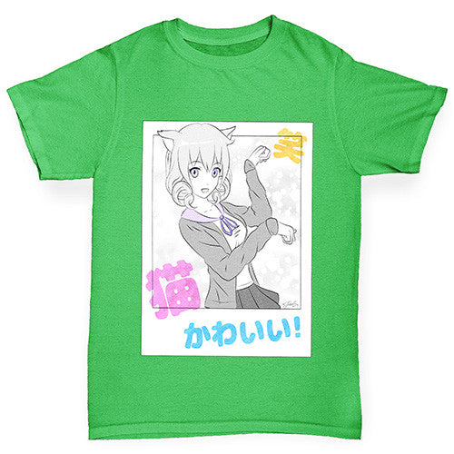 Anime Japanese Selfie Boy's T-Shirt