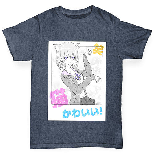 Anime Japanese Selfie Boy's T-Shirt