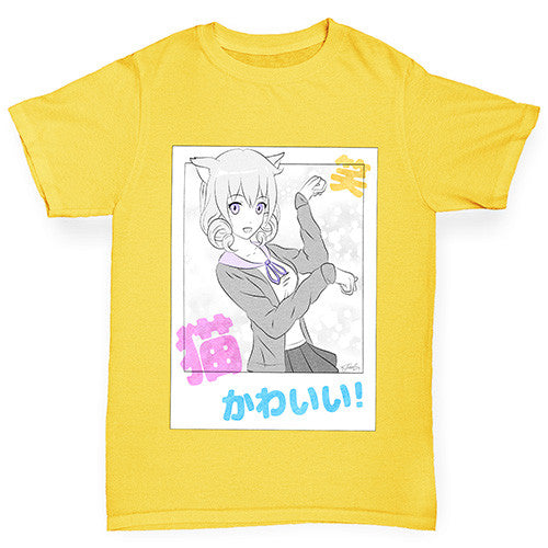 Anime Japanese Selfie Boy's T-Shirt