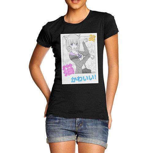 Anime Japanese Selfie Women's T-Shirt 