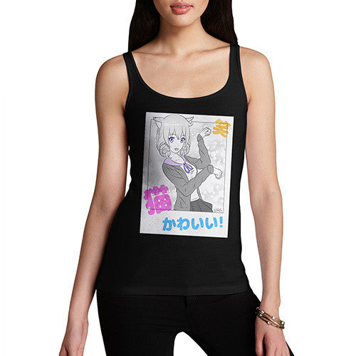 Anime Japanese Selfie Women's Tank Top