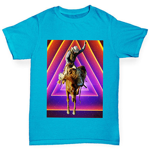 Space Cowboy Boy's T-Shirt