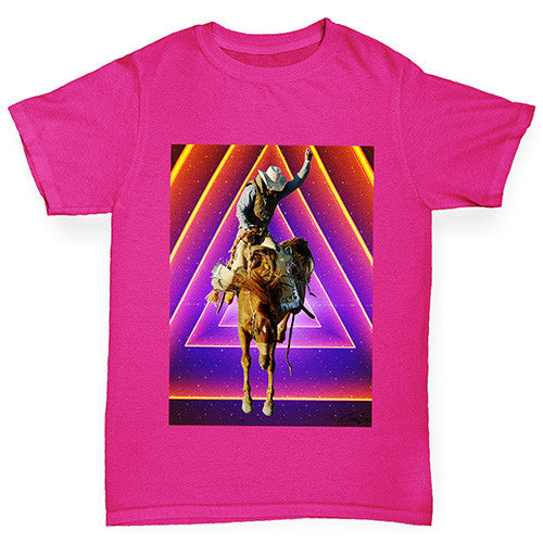 Space Cowboy Girl's T-Shirt 