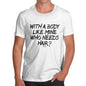 With A Body Like Mine Who Needs Hair? Men's T-Shirt