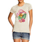 Watercolour Floral Flamingo Women's T-Shirt 