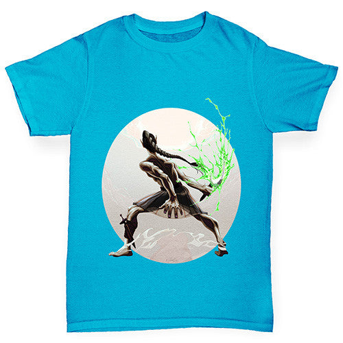 Elf Enchanted Sword Fantasy Boy's T-Shirt