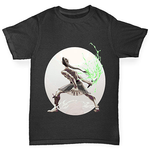 Elf Enchanted Sword Fantasy Boy's T-Shirt