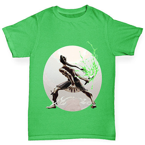 Elf Enchanted Sword Fantasy Boy's T-Shirt