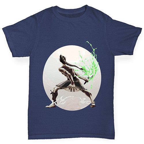 Elf Enchanted Sword Fantasy Boy's T-Shirt