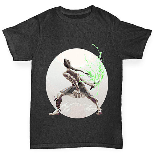 Elf Enchanted Sword Fantasy Girl's T-Shirt 