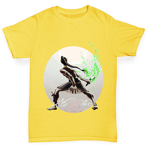 Elf Enchanted Sword Fantasy Girl's T-Shirt 