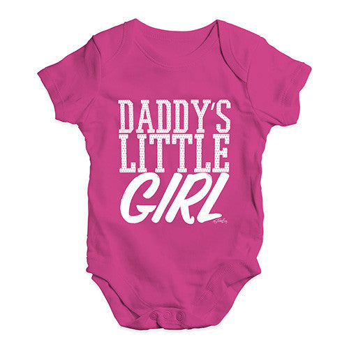 Daddy's Little Girl Baby Unisex Baby Grow Bodysuit