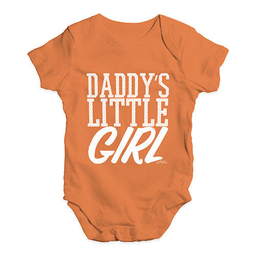 Daddy's Little Girl Baby Unisex Baby Grow Bodysuit