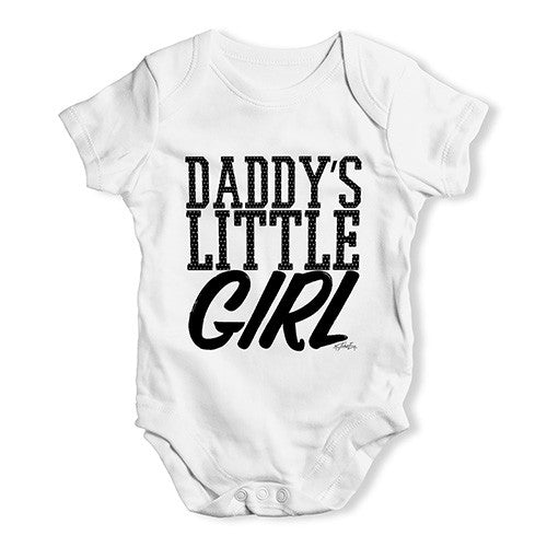 Daddy's Little Girl Baby Unisex Baby Grow Bodysuit