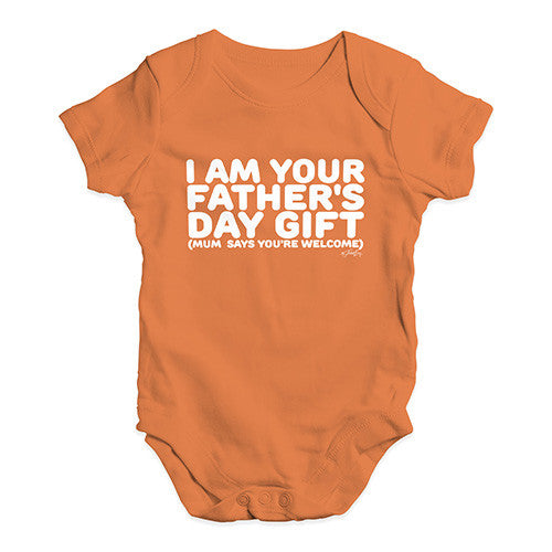 I Am Your Father's Day Gift Baby Unisex Baby Grow Bodysuit