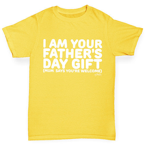 I Am Your Father's Day Gift Boy's T-Shirt