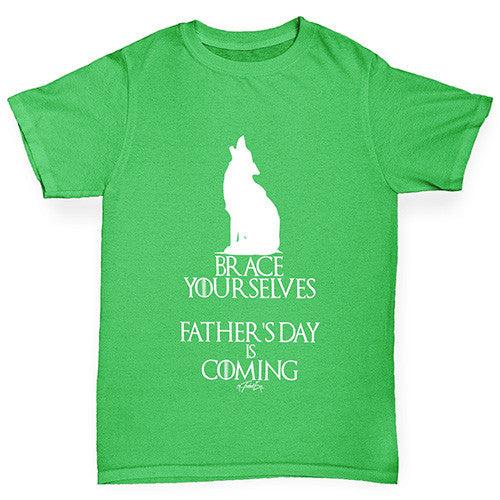 Father's Day Is Coming Girl's T-Shirt 