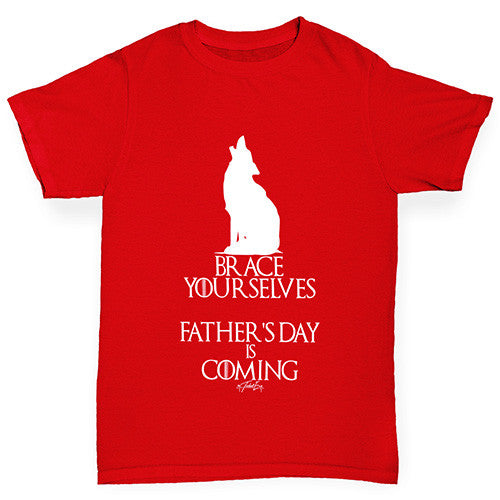 Father's Day Is Coming Girl's T-Shirt 