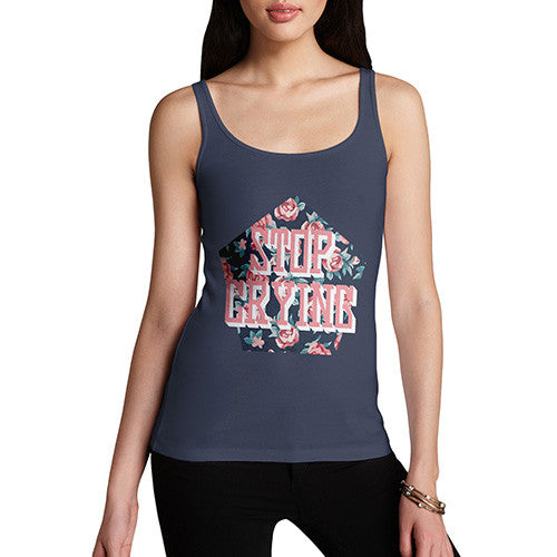 Stop Crying Roses Women's Tank Top