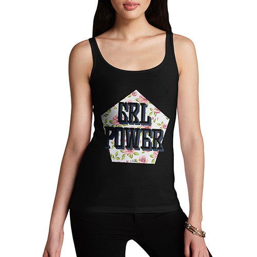 GRL Power Roses Women's Tank Top