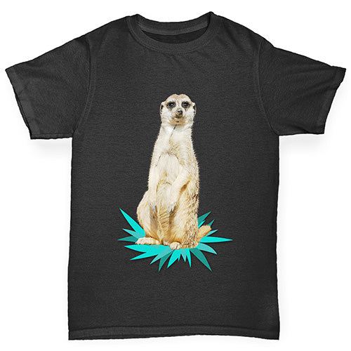 Cute Meerkat Boy's T-Shirt