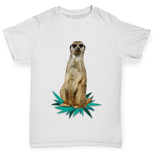 Cute Meerkat Boy's T-Shirt