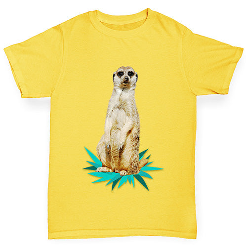 Cute Meerkat Girl's T-Shirt 