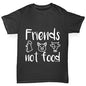 Friends Not Food Boy's T-Shirt