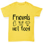 Friends Not Food Girl's T-Shirt 