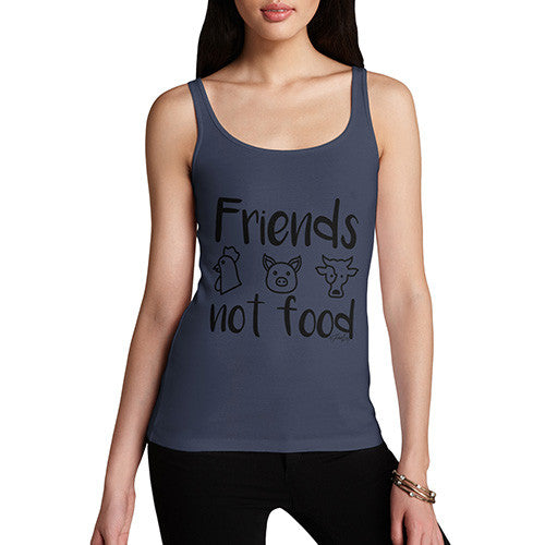 Friends Not Food Women's Tank Top