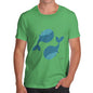 Yin & Yang Whales Men's T-Shirt