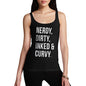 Nerdy, Dirty, Inked & Curvy Women's Tank Top